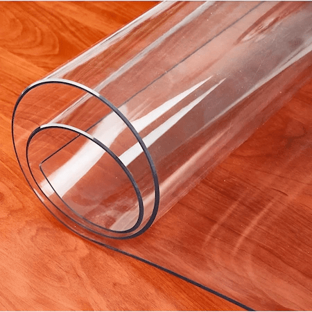 Fata de masa transparenta din silicon, 140x100 cm, grosime 1.2 mm, aspect ca de sticla - imagine 8